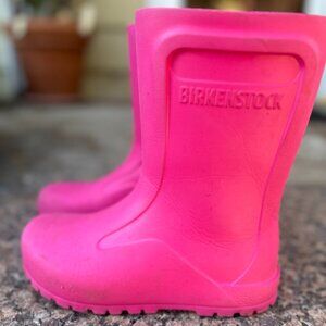 Birkenstock Girls Rainboots - Eva Pink Size 1-1.5